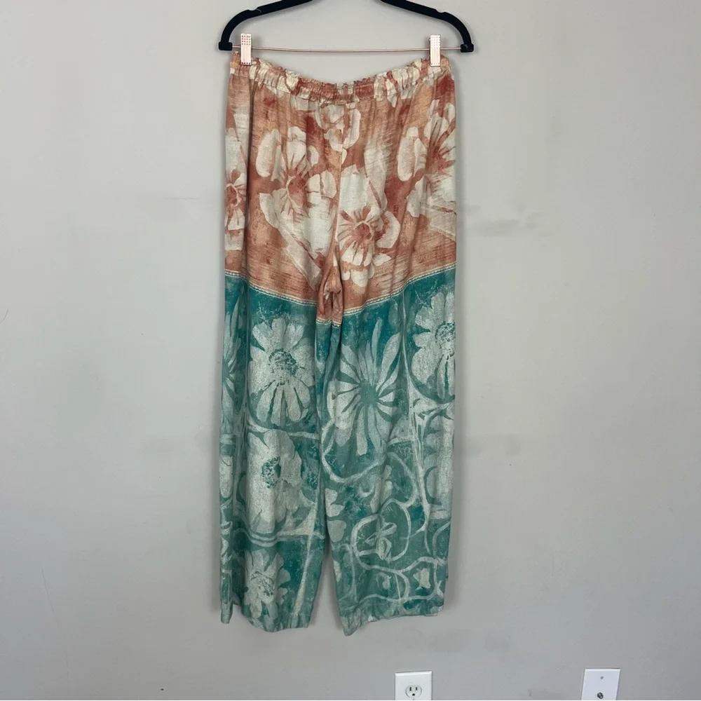 BY ANTHROPOLOGIE LINEN WIDE LEG PANTS SIZE SMALL - Picture 11 of 11